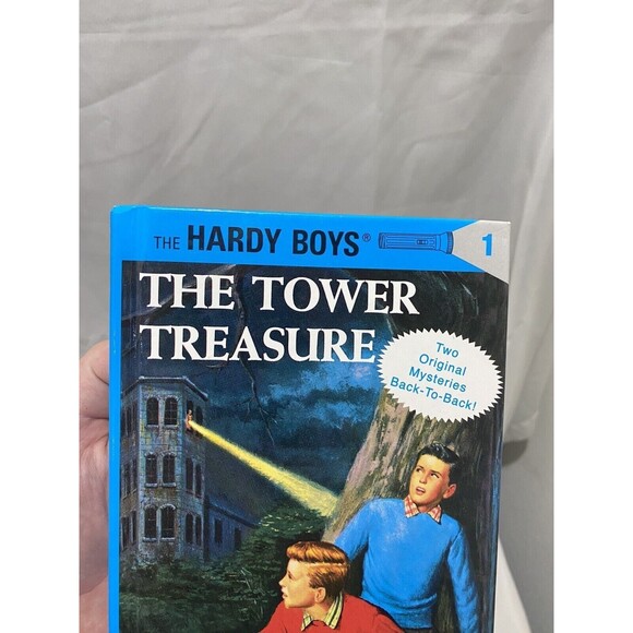 The Hardy Boys Volume 1 and 2 Back to Back 1987 Hardcover Double Book Edition - Picture 3 of 11